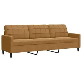 sofa-3-osobowa-brazowa-210-cm-tapicerowana-aksamitem