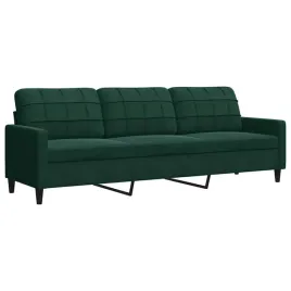 sofa-3-osobowa-ciemnozielony-210-cm-obita-aksamitem
