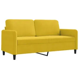 sofa-aksamitna-2-osobowa-158x77x80-zolta