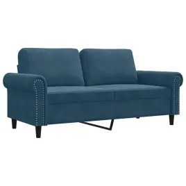sofa-aksamitna-2-osobowa-172x77x80-niebieska
