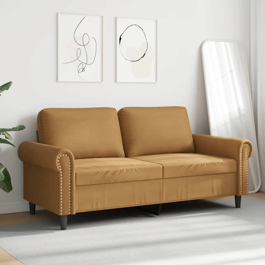 sofa-aksamitna-2-osobowa-brazowa-172x77x80-cm-stan-nowy