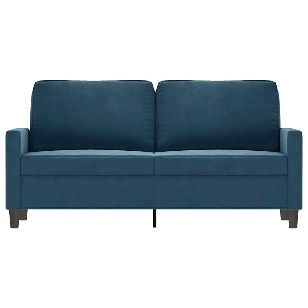 sofa-aksamitna-2-osobowa-niebieska-158x77x80cm-stan-nowy