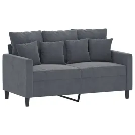 sofa-aksamitna-2-osobowa-ciemnoszara-138x77x80cm