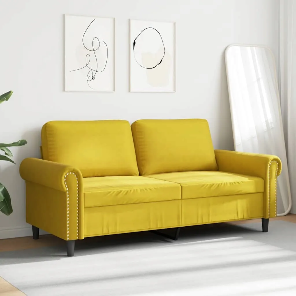 sofa-aksamitna-2-osobowa-zolta-172x77x80-cm-stan-nowy