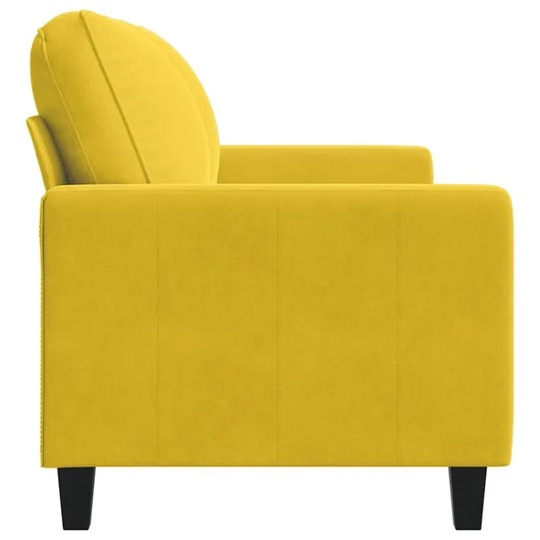 sofa-aksamitna-2-osobowa-zolta-158x77x80cm-glebokosc-mebla-77-cm