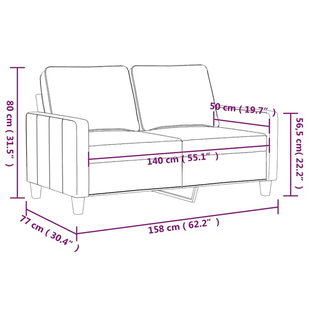 sofa-aksamitna-2-osobowa-zolta-158x77x80cm-kolor-obicia-odcienie-zoltego