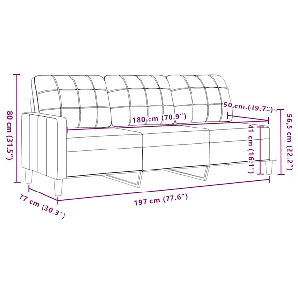 sofa-aksamitna-3-osobowa-197x77x80-zolta-kolor-obicia-odcienie-zoltego