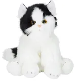 maskotka-pluszak-kot-black-and-white-stan-nowy