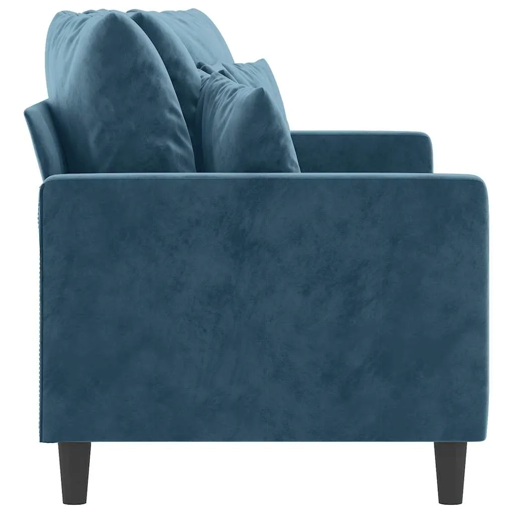 sofa-aksamitna-niebieska-2-osobowa-158x77x80-cm