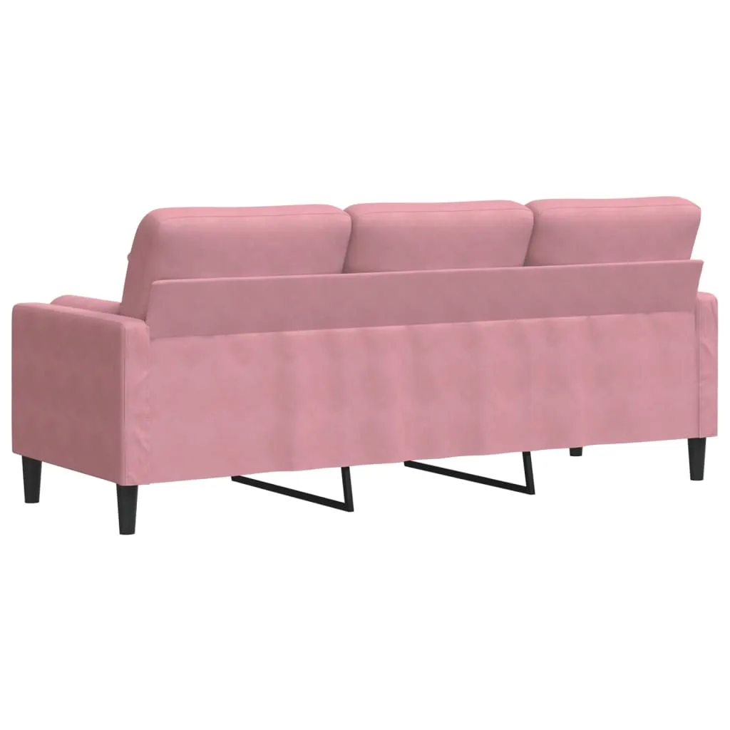 sofa-aksamitna-rozowa-197x77x80-cm-stan-nowy