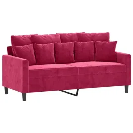 sofa-aksamitowa-2-osobowa-158x77x80cm-winna-czerwien