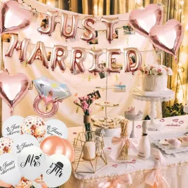 balony-dekoracja-slubna-napis-just-married-balony-z-konfetti-zestaw-45szt