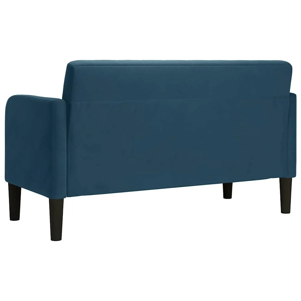 sofa-dwuosobowa-niebieska-109-cm-aksamitna-stan-nowy