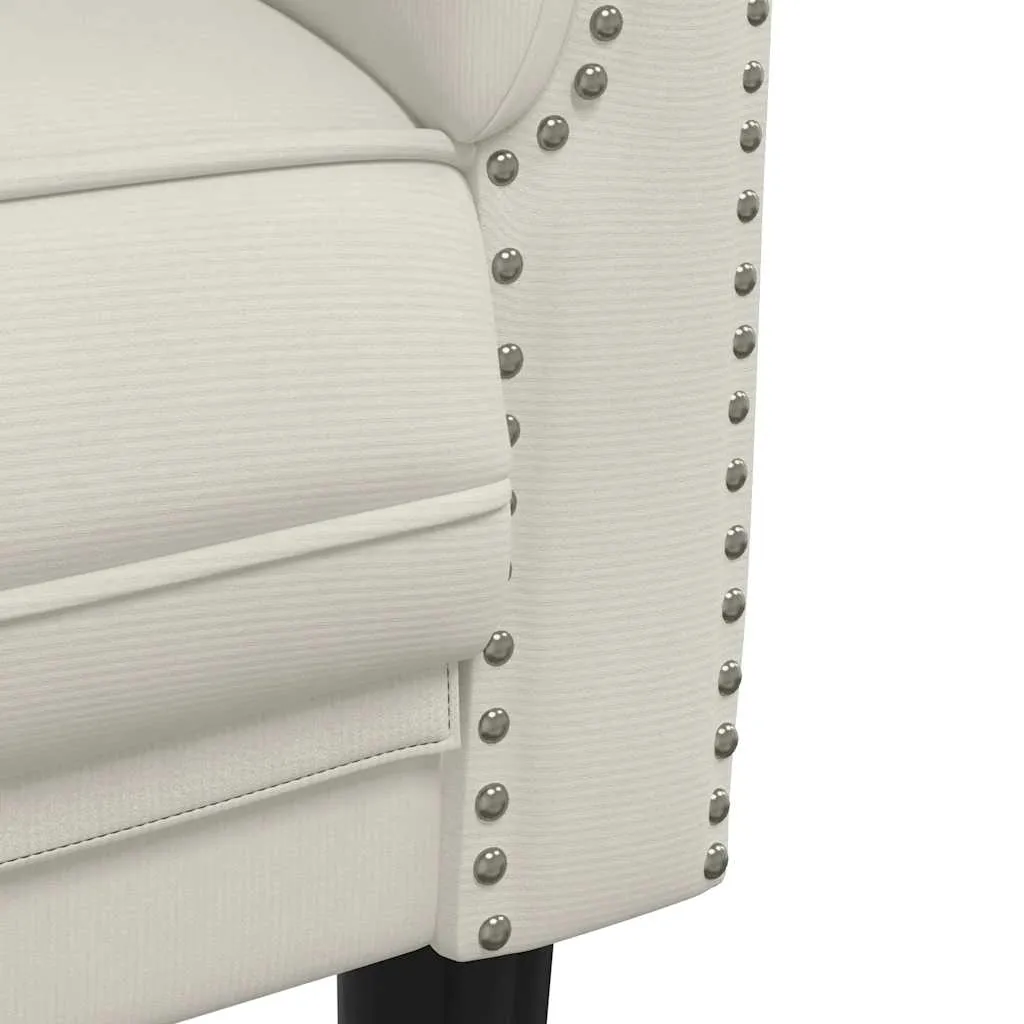 sofa-dwuosobowa-kremowa-aksamit-stan-nowy