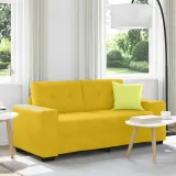 sofa-dwuosobowa-zolta-180x77x82-cm-aksamit-stan-nowy