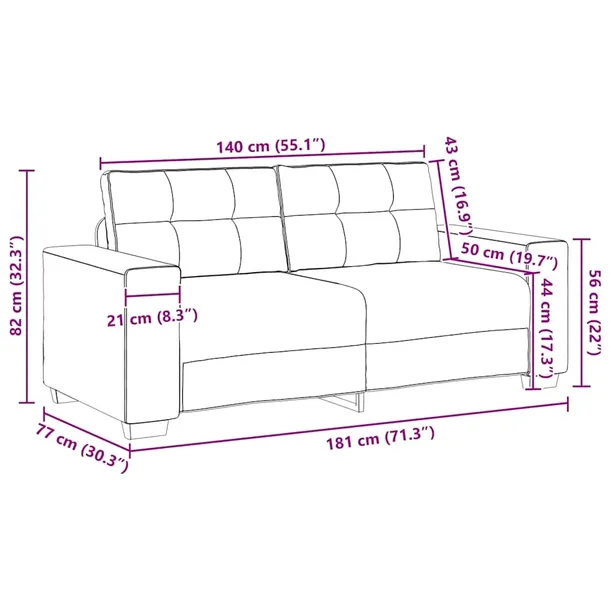 sofa-dwuosobowa-zolta-180x77x82-cm-aksamit-marka-vidaxl