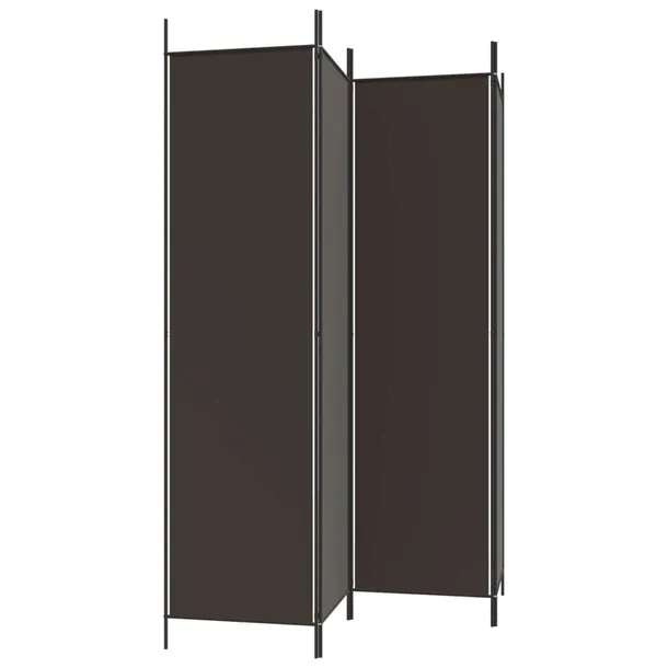 parawan-przegroda-brazowy-4-panelowy-200x200cm-kod-producenta-zh-350183-stan-nowy