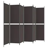 parawan-przegroda-300x200-cm-brazowy-kod-producenta-zh-350239-stan-nowy