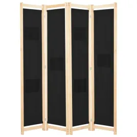 parawan-stylowy-4-panelowy-czarny-160x170x4cm-drewno-jodlowe