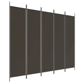 parawan-skladany-5-panelowy-brazowy-250x200cm-tkanina-poliestrowa-zesta