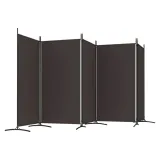 parawan-przegroda-5-panelowy-433x180cm-brazowy-kod-producenta-zh-350267-stan-nowy