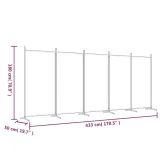 parawan-przegroda-5-panelowy-433x180cm-brazowy-stan-nowy-kod-producenta-zh-350267