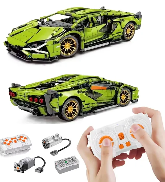 KLOCKI KONSTRUKCYJNE LAMBORGHINI TECHNICZNE STEROWANE AUTO RC PILOT PREZENT