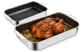 brytfanna-stalowa-32-cm-4-5-l-trwala-z-dnem-o-strukturze-plastra-miodu