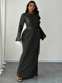dc23208-shein-plisowana-sukienka-maxi-czarna-dlugi-rekaw-4-48