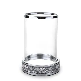 swiecznik-na-tealighty-zloty-szklany-glamour-21-cm