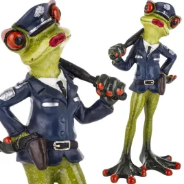figurka-zabka-policjantka-zaba-funkcjonariuszka-smieszny-prezent