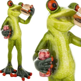 figurka-zaba-zabka-krol-fast-food-zarlok-smakosz-burgerow