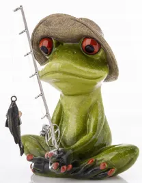 figurka-zaba-rybak-w-kapeluszu-135x12x14cm-wedkarz-zabka