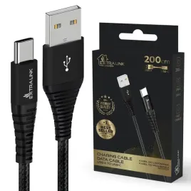 extralink-cabesl01-kabel-usb-usb-2-0-2-m-usb-c-czarny