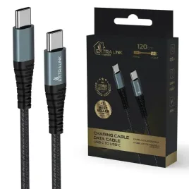 extralink-cabesl07-kabel-usb-usb-2-0-12-m-usb-c-czarny