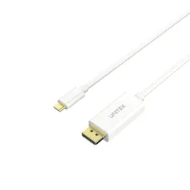 unitek-v400a-kabel-usb-18-m-usb-c-displayport-bialy