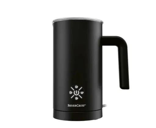 Spieniacz do mleka podgrzewanie Silvercrest SMAS 500 D1 500 W 300 ml czarny