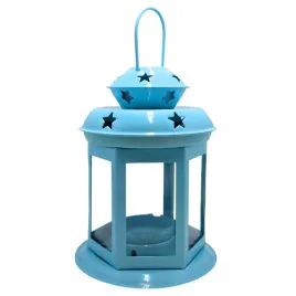 lampion-metalowy-13cm-niebieski-6j-s-1n