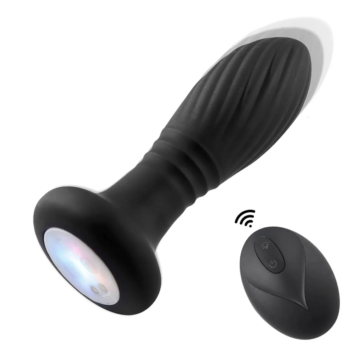 lighting-anal-plug-black