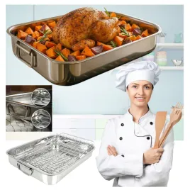 blacha-z-rusztem-brytfanna-do-pieczenia-kurczaka-ryb-forma-stal-kratka-36cm