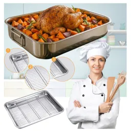 blacha-z-rusztem-brytfanna-do-pieczenia-kurczaka-ryb-forma-stal-kratka-40cm