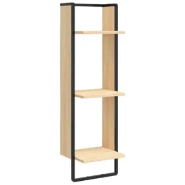 polka-scienna-z-tworzywa-drewnopochodnego-dab-sonoma-30x25x100-cm