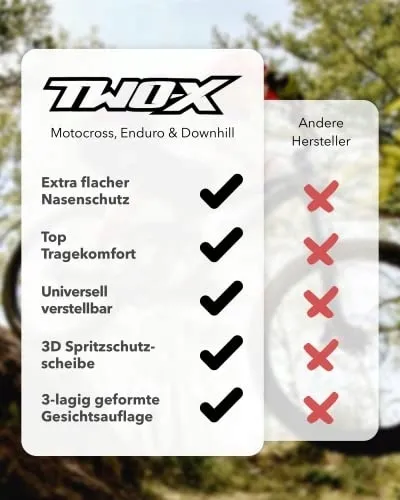 two-x-atom-gogle-crossowe-czarne-mx-downhill-endur-stan-nowy