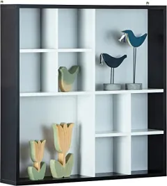 inter-link-polka-scienna-z-10-przegrodkami-czarno