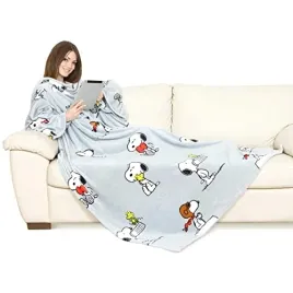 kanguru-snoopy-koc-szary-z-marmurem-140-x-180-cm