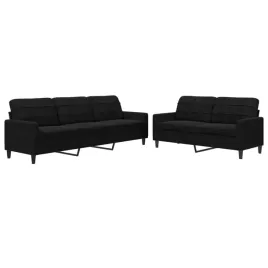 sofa-wypoczynkowa-aksamitna-2-3-osobowa-czarna-157-226x77x80cm