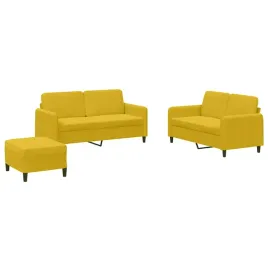 sofa-wypoczynkowa-aksamitowa-2-osobowa-140-cm-zolta