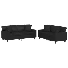sofa-wypoczynkowa-czarna-2-osobowa-140-cm