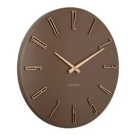 zegar-scienny-do-salonu-brazowy-zegar-na-scine-metalowy-40cm-esmerado
