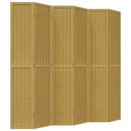 parawan-pokojowy-6-panelowy-brazowy-lite-drewno-paulowni